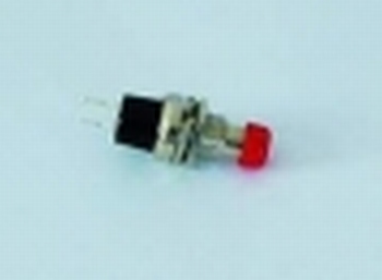 Push switch with open contact red