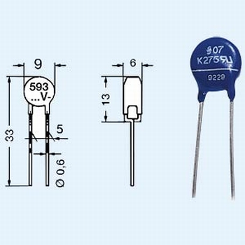 Varistor - 60 volt