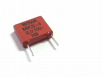 Condensator MKS4 0,1uF / 100nF 5% 100V