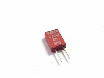 Condensator MKS02 0,033uF / 33nF 20% 63V