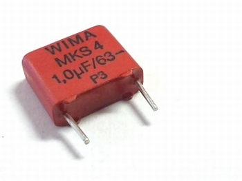 Capacitor MKS4 1uF 20% 63V