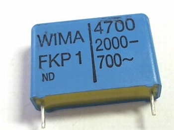 Capacitor FKP1 4700pF 20% 2000V