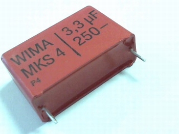 Capacitor MKS4 3,3uF 20% 250V