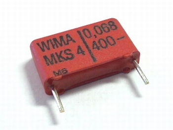 Condensator MKS4 0,068uF / 68nF 20% 400V