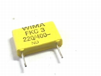 Capacitor FKC3 220pF 20% 400V