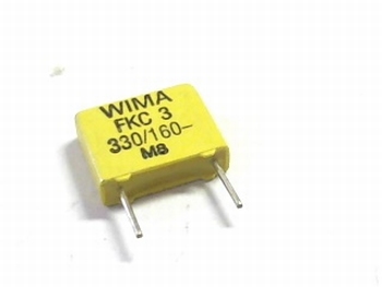 Capacitor FKC3 330pF 20% 160V