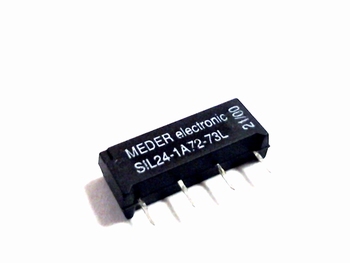 Reed relay MEDER SIL24-1A72-73L 24VDC