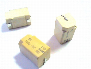 SMD Tantal capacitor 100uf 16V