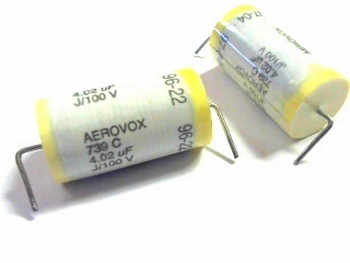 AEROVOX capacitor 4,02uF 100 volt