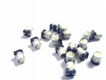 10 x SMD Elko 4,7uF 35V aluminium