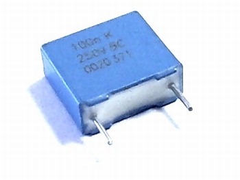 Capacitor 100 nF 250 volts