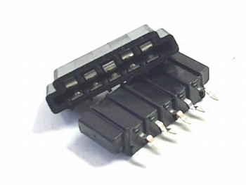 FFC / FPC connector 5 pins 2,54mm.