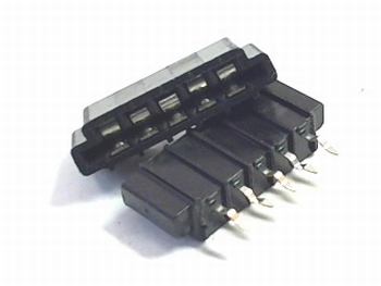 FFC / FPC connector 5 pins 2,54mm