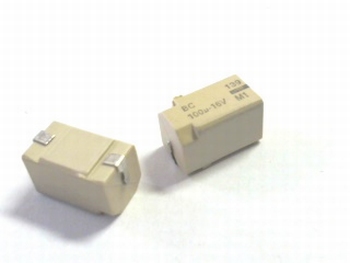 SMD electrolytic capacitor 100uF 16V