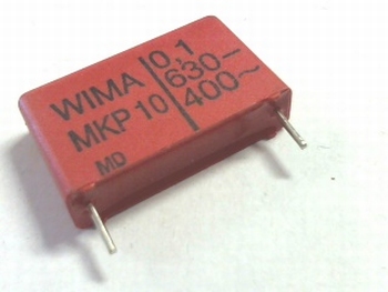 Capacitor MKP10 - 0,1uF  / 100nF  630V 5% RM 22,5