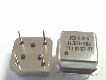 Quartz crystal oscillator 14,31818 mhz