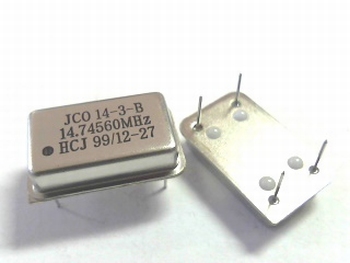 Quartz crystal oscillator 14,31818 mhz