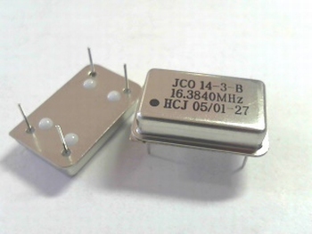 Quartz kristal oscillator 16,3840 mhz