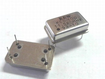 Quartz kristal oscillator 11,520 mhz