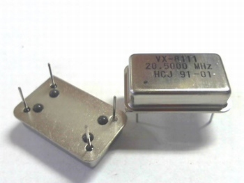 Quartz crystal oscillator 20,5000 mhz