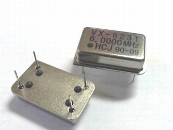 Quartz crystal oscillator 6 mhz