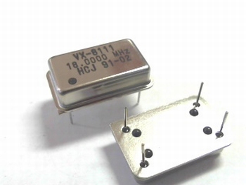 Quartz kristal oscillator 18 mhz