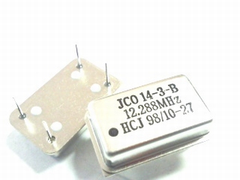 Quartz crystal oscillator 12,288 mhz