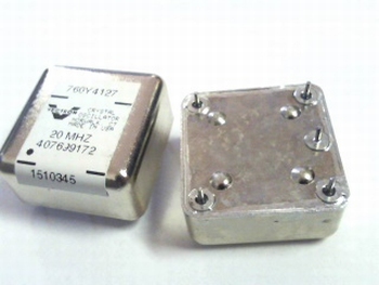 Quartz kristal oscillator 20 mhz 760Y4127