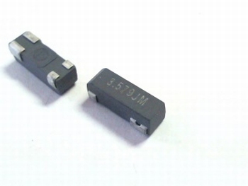 Quartz crystal SMD 3,579545 mhz