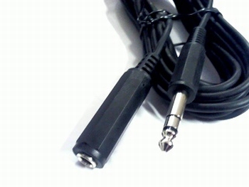 6,3mm jack and contrajack cable
