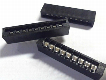 FFC / FPC connector 9x small 2.54RM Molex