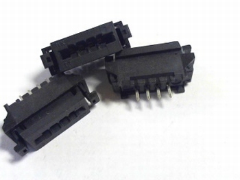 FFC / FPC connector 4 polig 2.54RM