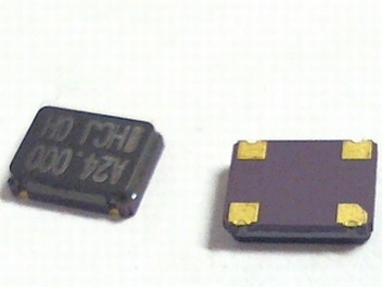 Quartz crystal oscillator SMD 24 mhz