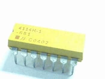 Resistor array 7x 680 ohms DIP14