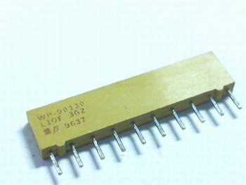 Resistor array 9x 3K6