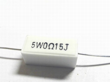 Resistor 0.15 Ohms 5 Watt