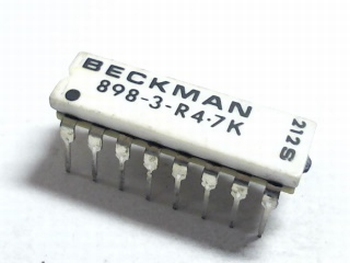 Resistor array 8x 4K7