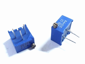 Precisie instelpotentiometer 10K liggend sideadjust