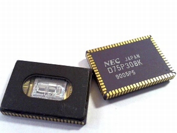 UPD75P308K 4 bit microcontroller
