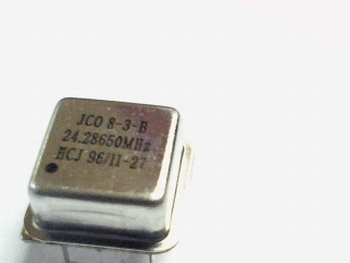 Quartz crystal oscillator 24,28650 mhz