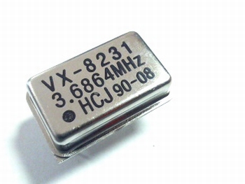 Quartz crystal oscillator 3,6864 mhz