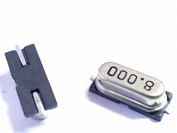 Quartz crystal SMD 8 mhz