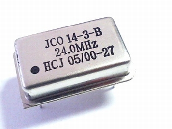 Quartz crystal oscillator 24 mhz