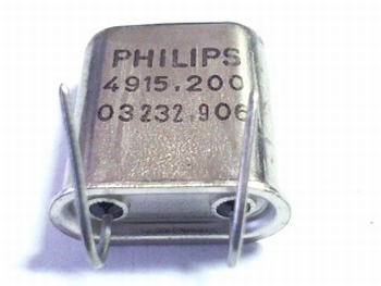 Quartz kristal 4915,200 Philips
