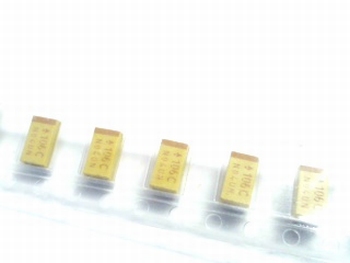 SMD Tantal capacitor 10uf 16V TAJC10M16RBJ