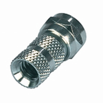 F connector, screw version  5.5 mm