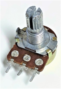 Potentiometer mono 1K logaritmisch