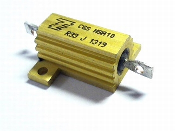 Resistor 0.22 Ohms 16 Watt 5% with heatsink