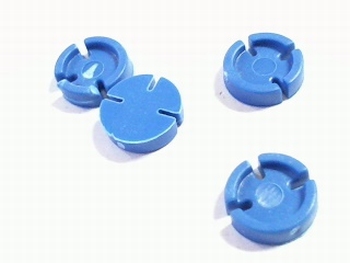 Mounting pad for TO-5  2,5mm high color blue