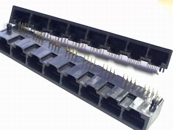 RJ45 8x bus for network cables